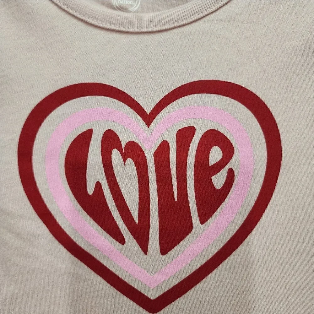 Nwt Wonder Nation Valentine's Day Girls Dress 
